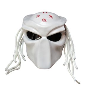 Casco Depredador Color Blanco Excelente Calidad
